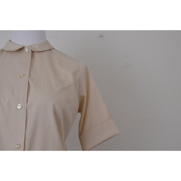 Vintage 60s Button Blouse by‎ Glenbrooke Penn-Prest - Picture 6 of 10
